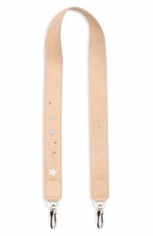 Longchamp Star Leather Shoulder Strap