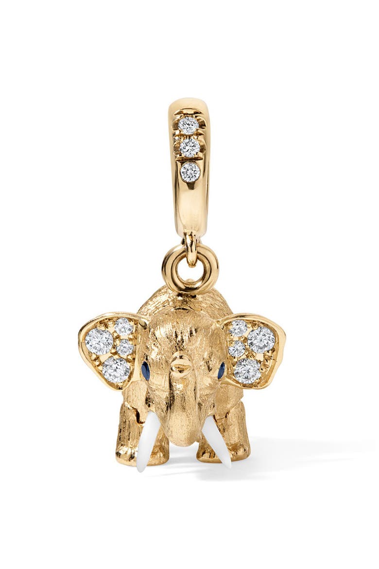 Ellie 14k Gold Diamond Pendant, Alternate, color, DIAMOND