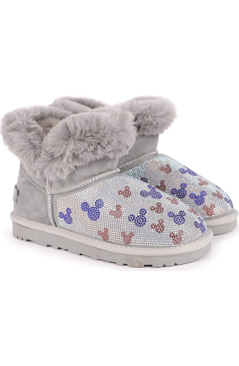 Master of Arts Micro-stud Mickey Winter Boots, Main, color, Grey