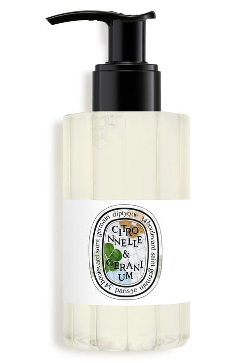 Lemongrass & Geranium Perfumed Cleansing Body Gel