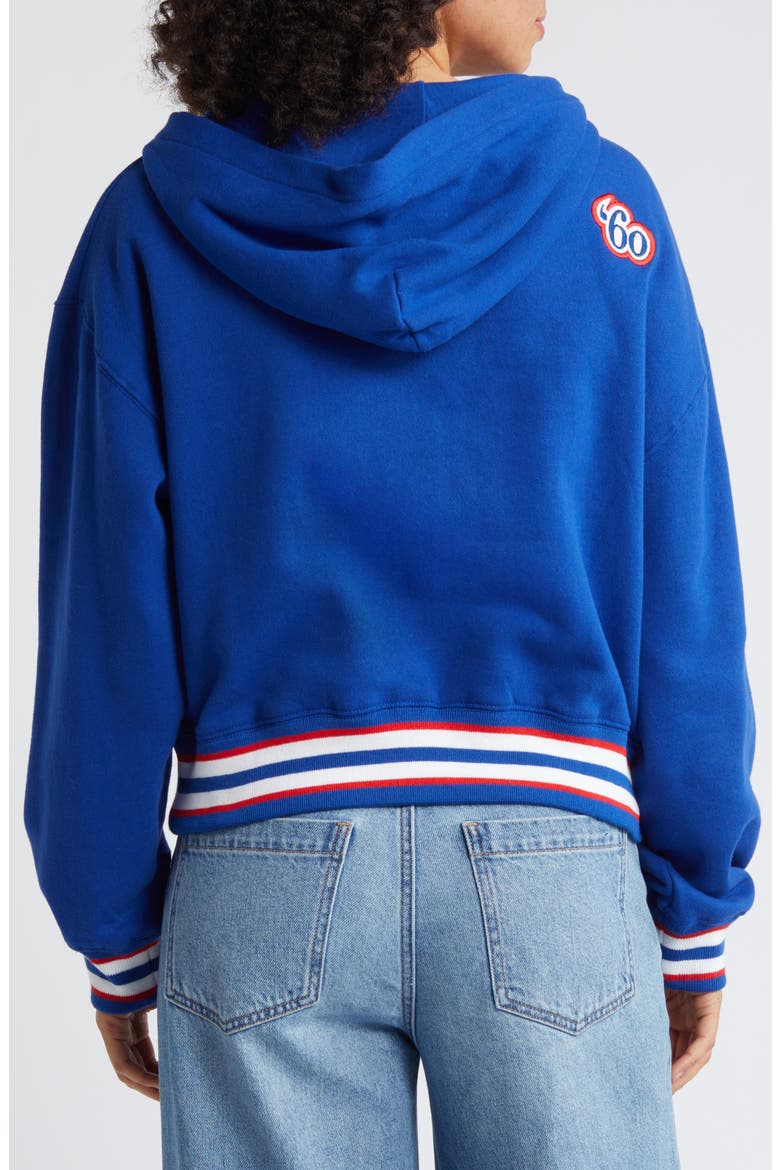 Women's WEAR by Erin Andrews Royal Buffalo Bills Lace-Up Pullover Hoodie, Alternate, color, Royal
