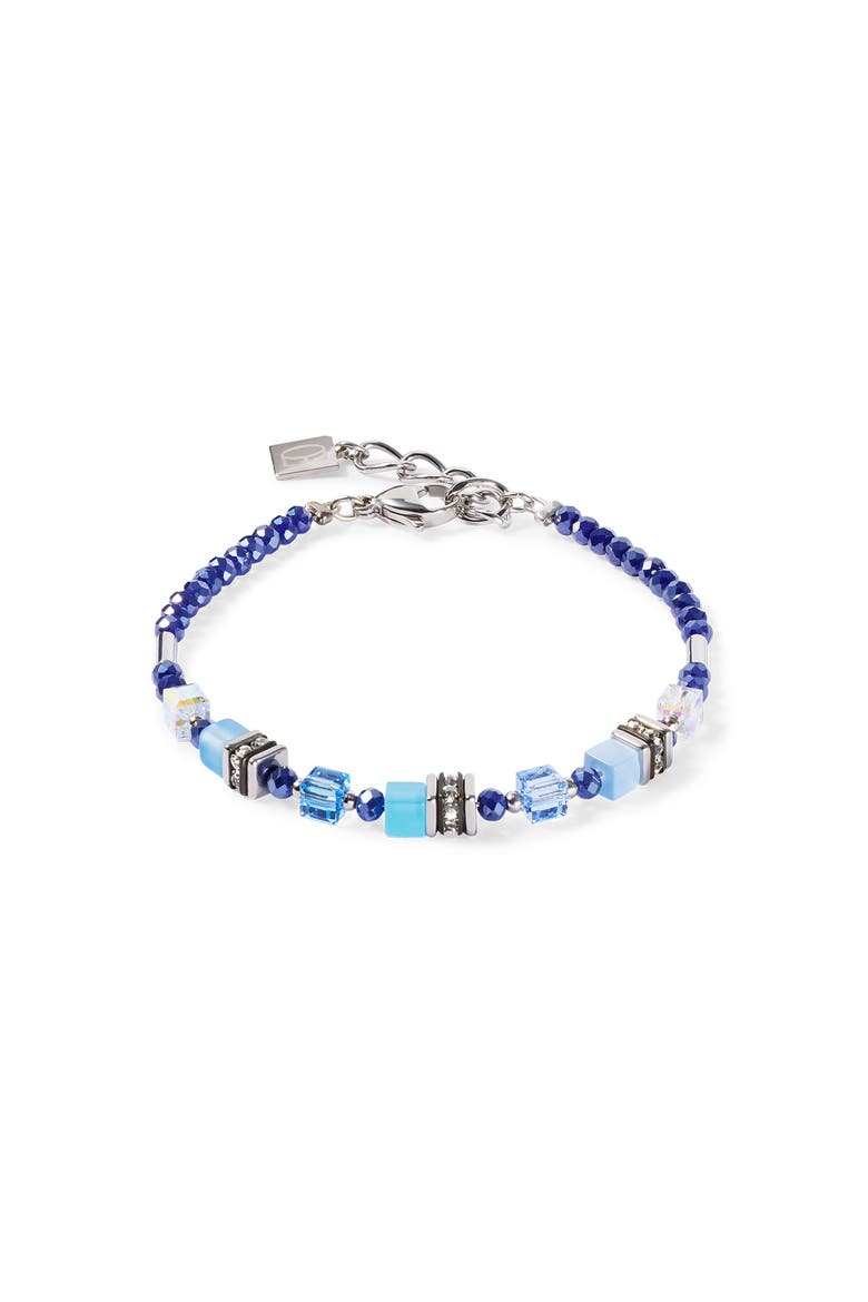 Mini Cubes Bracelet, Main, color, Blue