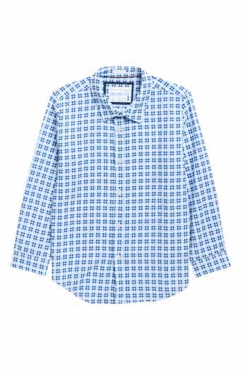 DENIM AND FLOWER Kids' Plaid Button-Up Shirt