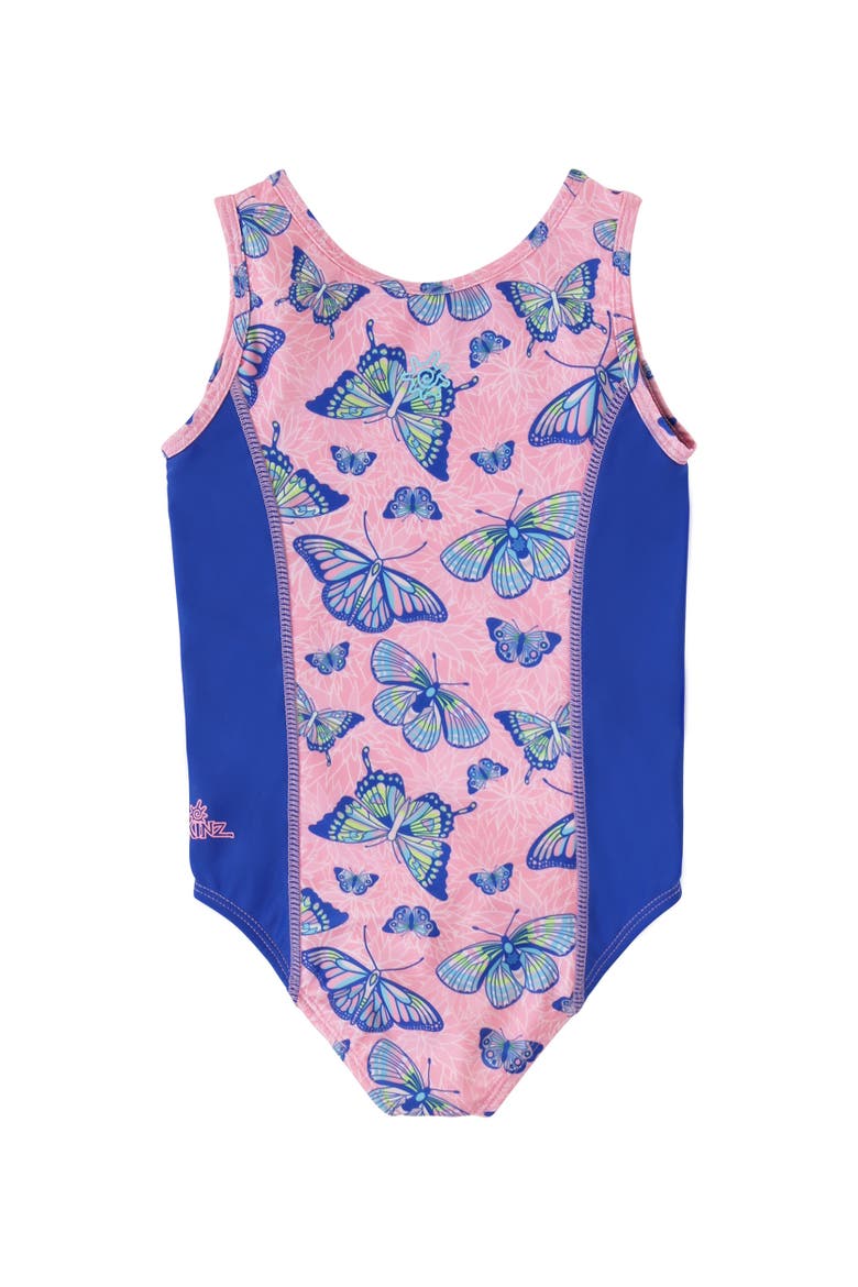 2PC Swimsuit Shrug Set, Alternate, color, Sunlit Wings