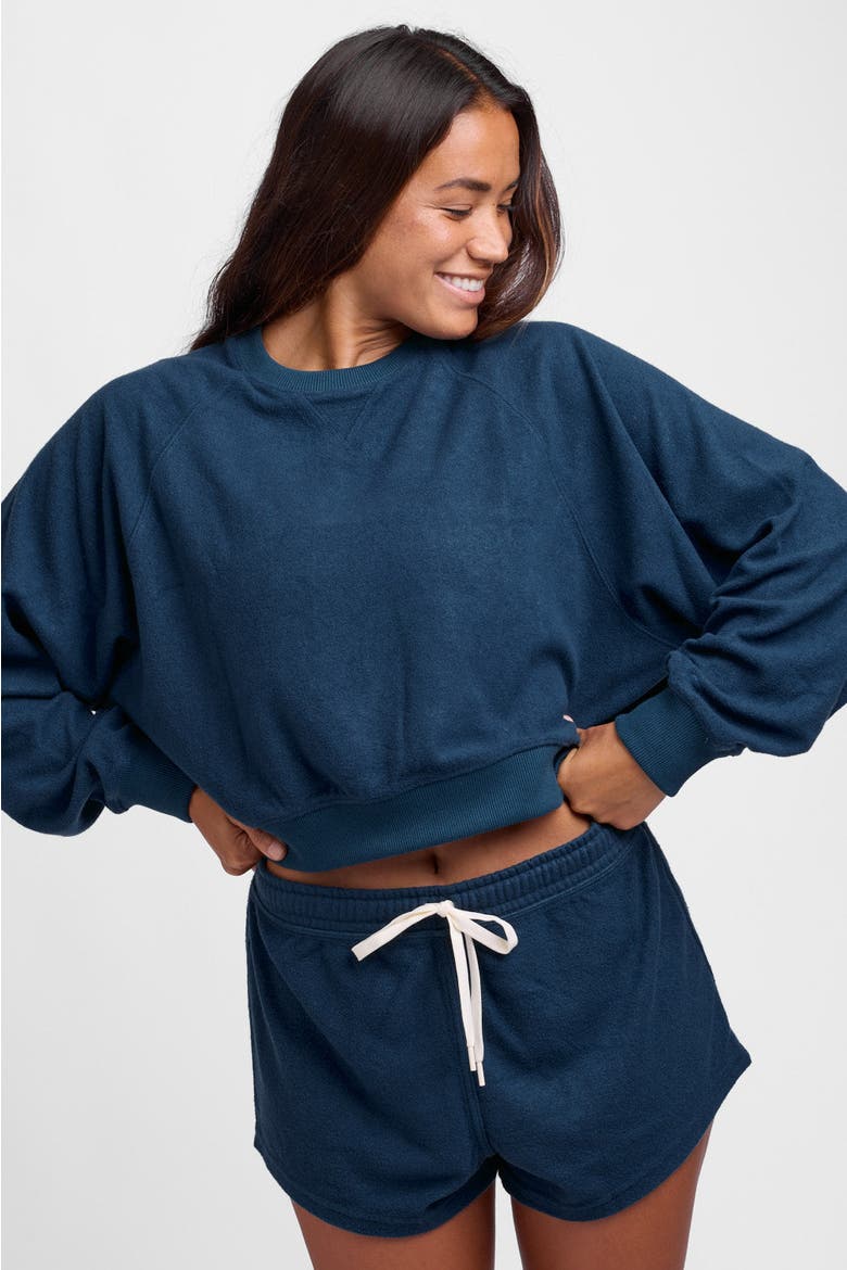 Maurie Crewneck, Alternate, color, Trade Winds