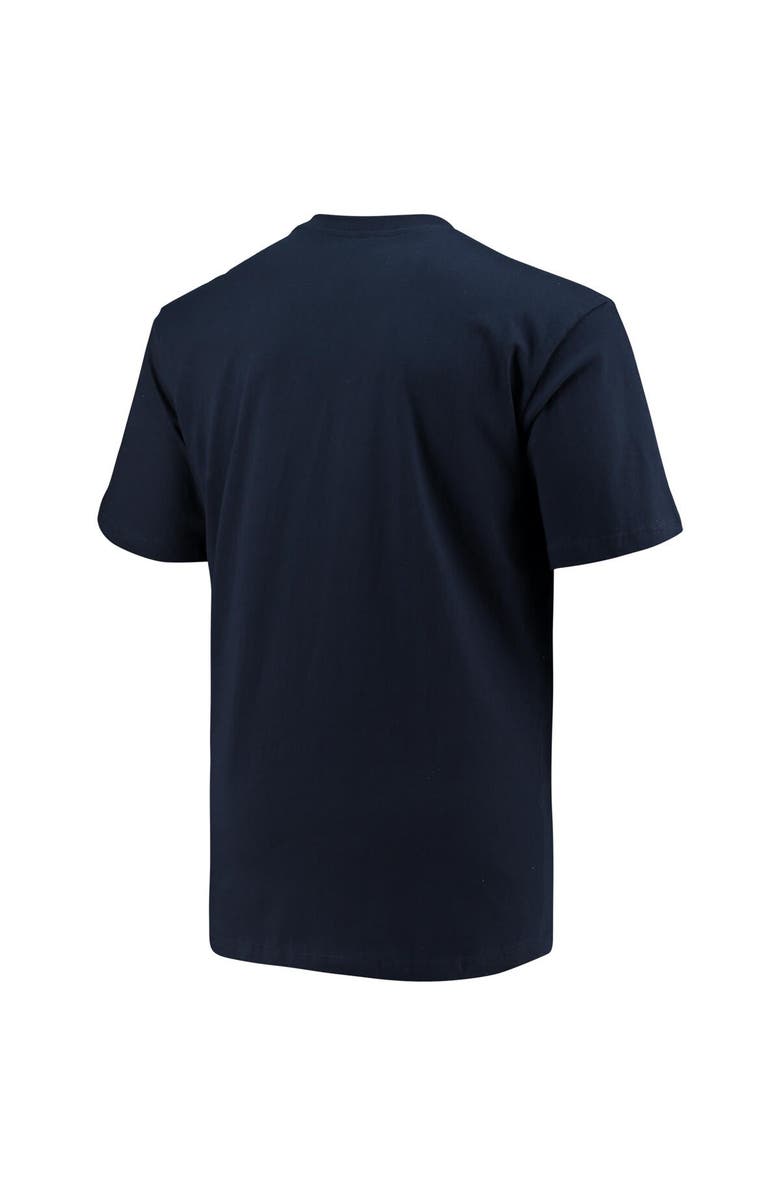 Champion Men's Champion Navy North Carolina Tar Heels Big & Tall Arch Team Logo T-Shirt, Alternate, color, Navy