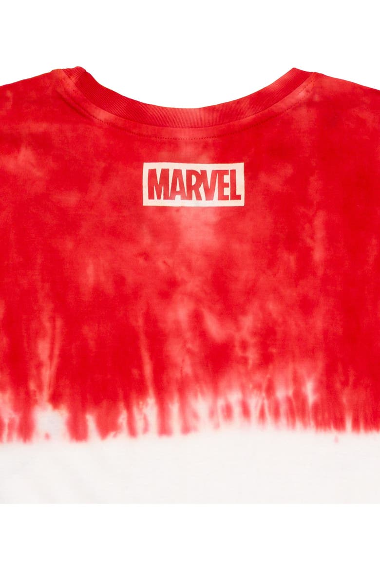 Cotton Short Sleeve Graphic T-shirt (adult), Alternate, color, Tie Dye Marvel