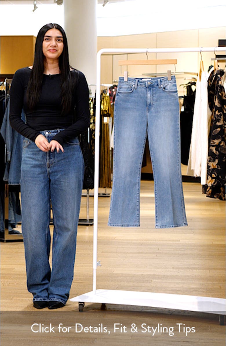 Le Crop Mini Boot (Bio)degradable Organic Cotton Jeans, sales video thumbnail