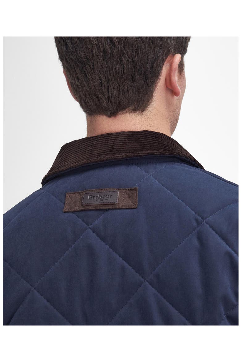 Country Liddesdale Quilted Jacket, Alternate, color, NAVY BLUE