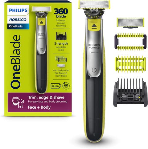OneBlade 360 Face + Body,  Hybrid Electric Razor & Trimmer Kit