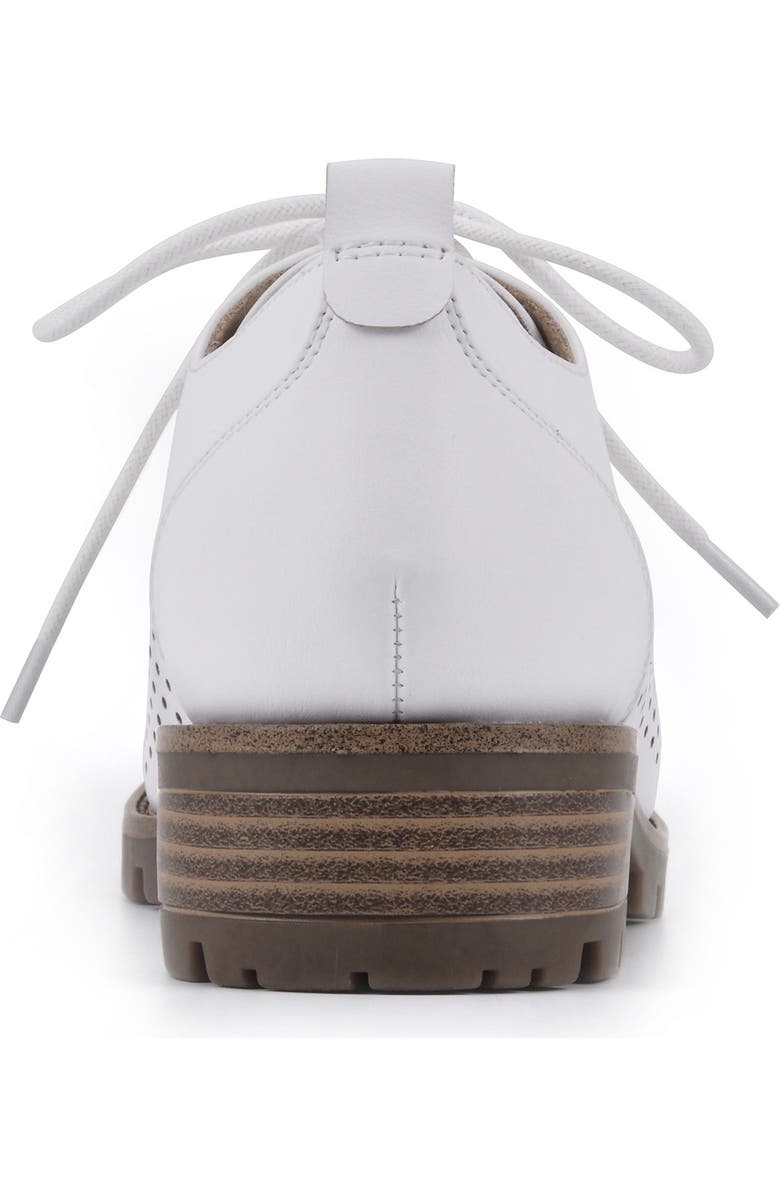 White Mountain Footwear Dream On Perforated Oxford, Alternate, color,