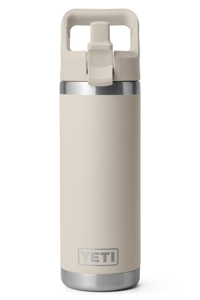 Rambler 18-Ounce Straw Water Bottle, Alternate, color, CAPE TAUPE