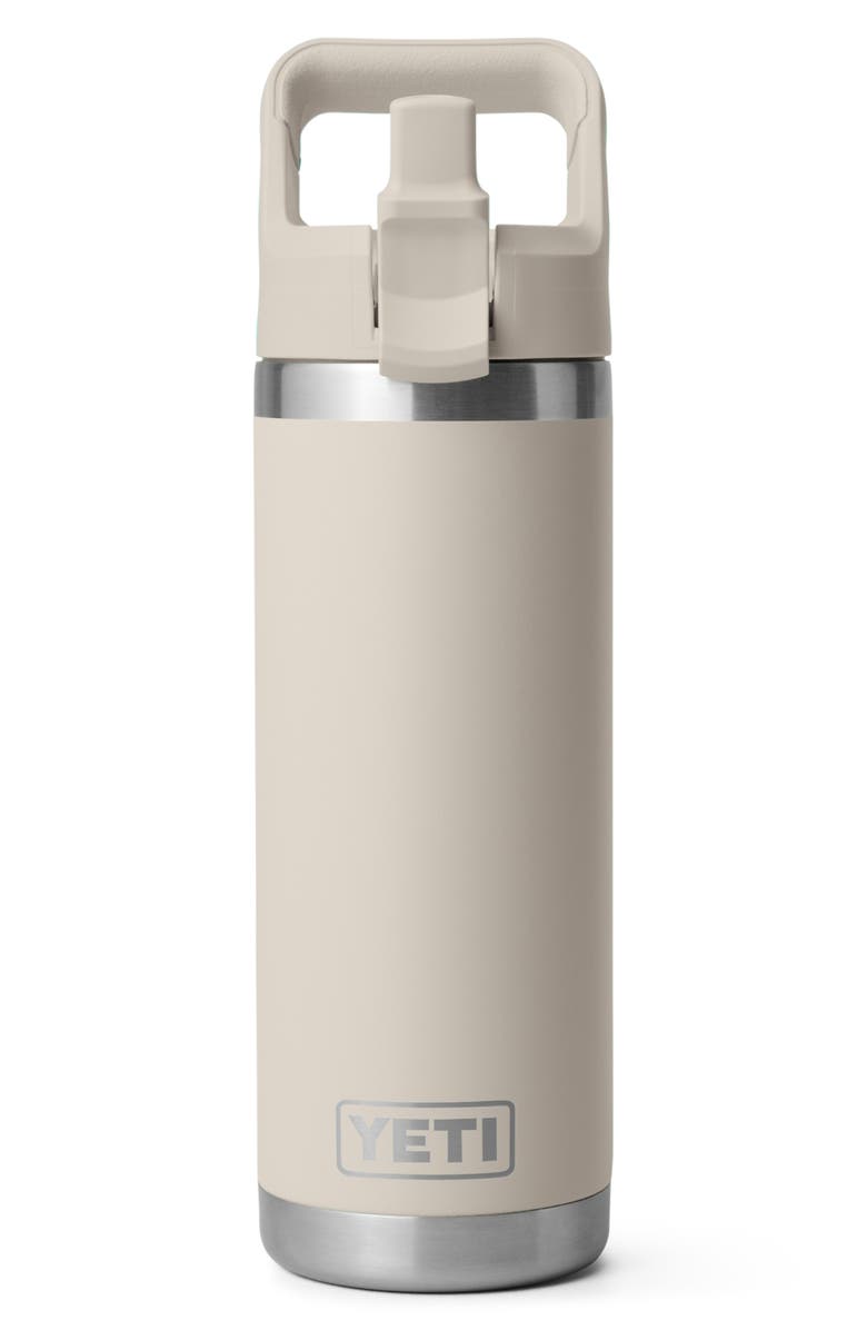 YETI Rambler 18-Ounce Straw Water Bottle, Alternate, color, Cape Taupe