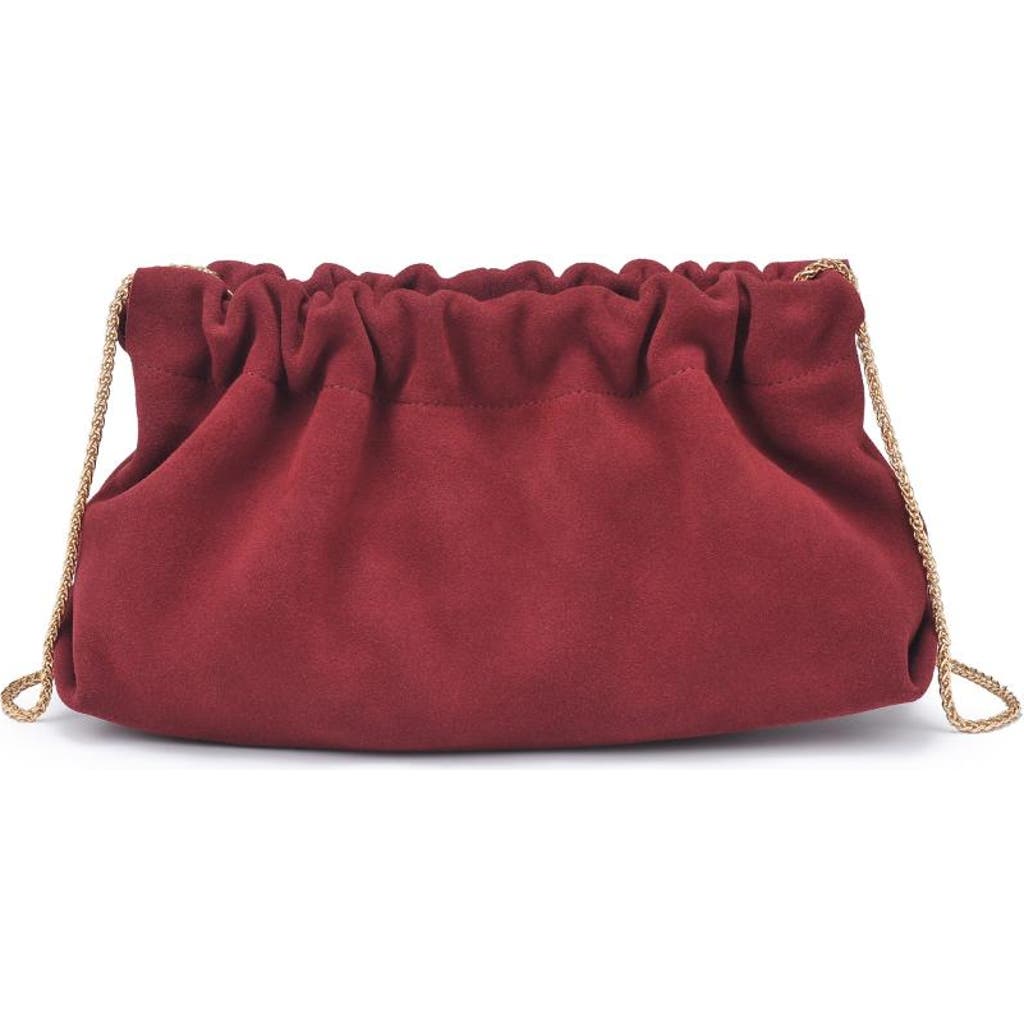 Moda Luxe Penelope Shoulder Bag In Burgundy