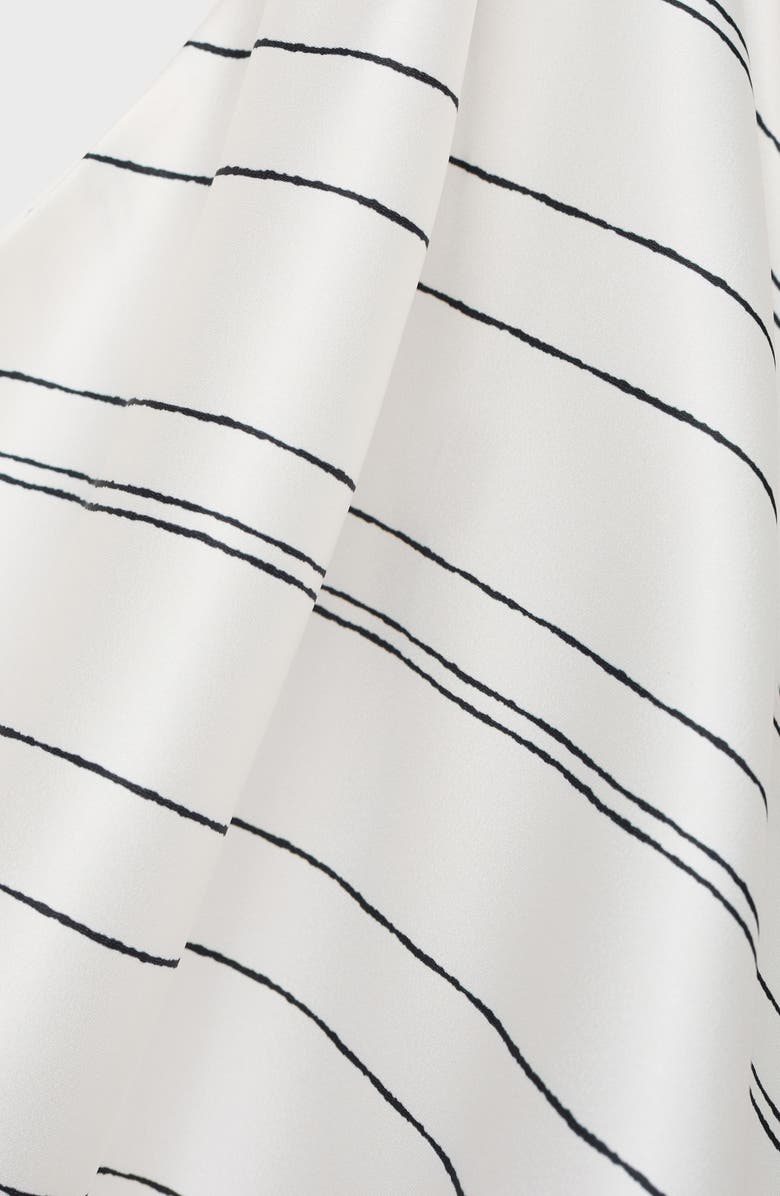 MANGO Stripe Asymmetric Top, Alternate, color,