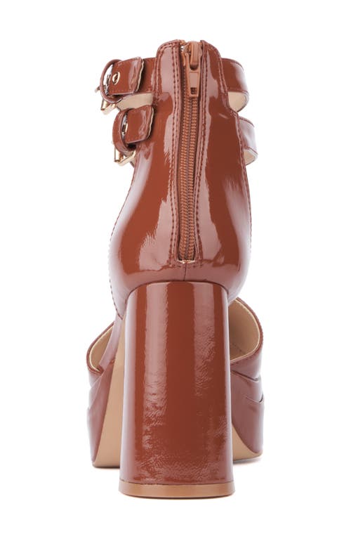 FASHION TO FIGURE FASHION TO FIGURE MARIA PLATFORM ANKLE STRAP PUMP 
