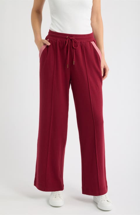 Pintuck Tie Waist Lounge Pants