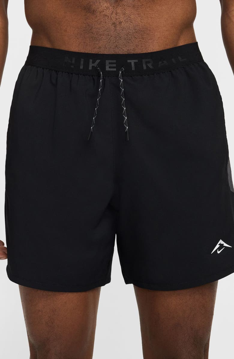 Nike Trail Dri-FIT Brief Lined Running Shorts, Alternate, color, Black/ Anthracite