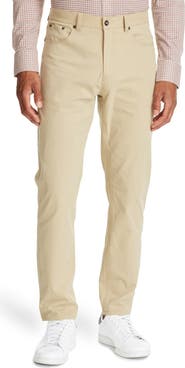 W.R.K Leone Slim Straight Leg Twill Pants