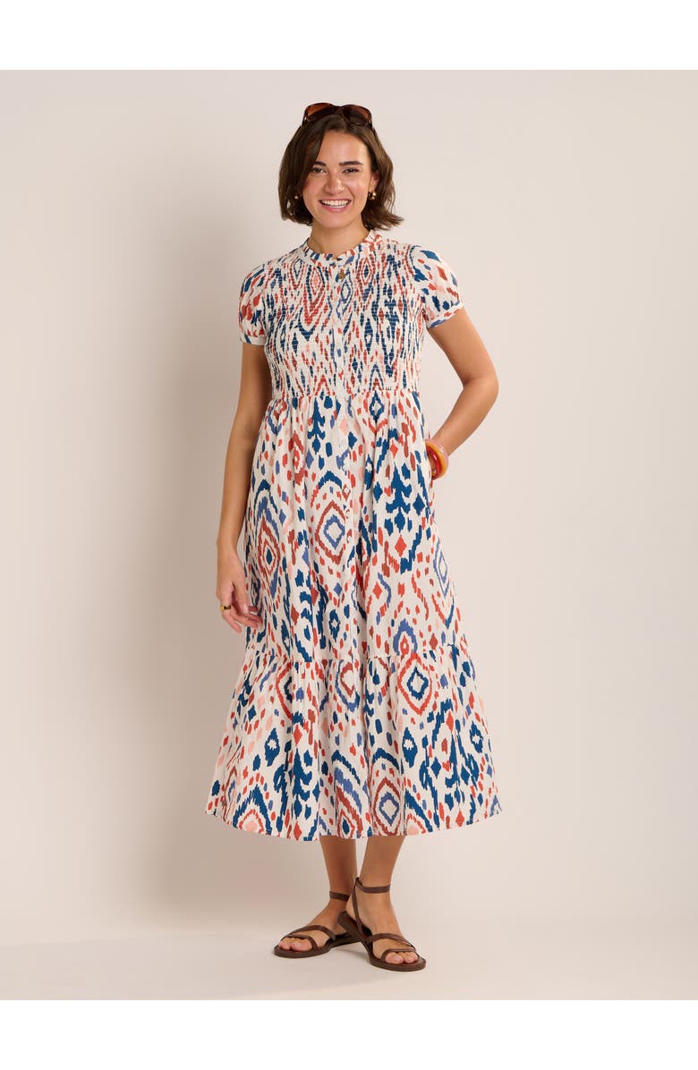 Brakeburn Eirini Bodice Tiered Maxi Dress, Alternate, color, Multi