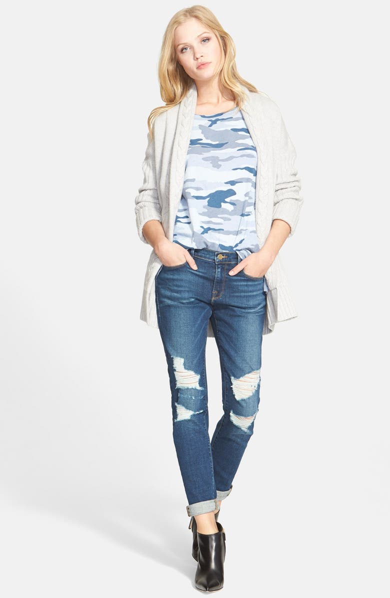FRAME Denim 'Le Garçon' Boyfriend Jeans, Alternate, color, 