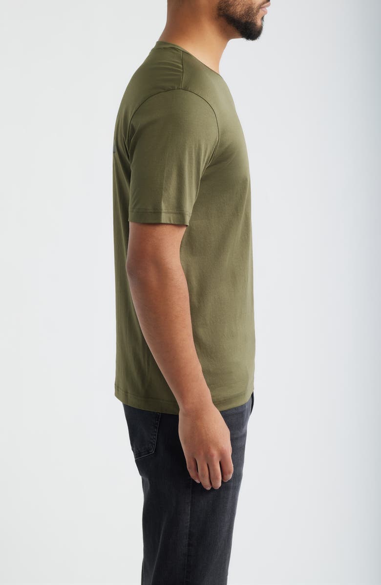 BOSS Porsche Spirit 70 Cotton T-Shirt, Alternate, color, Open Green