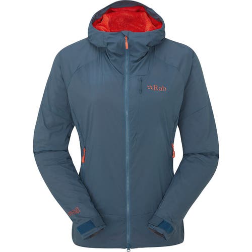 Rab Vapour-rise Summit Jacket In Blue