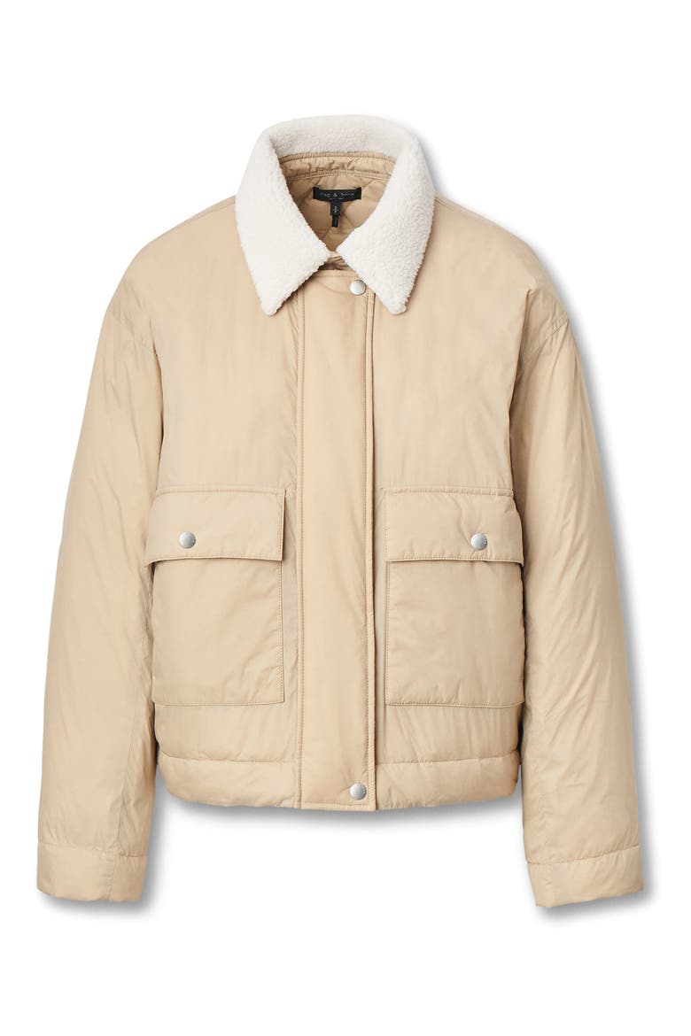 Nonie Down Jacket, Alternate, color, KHAKI