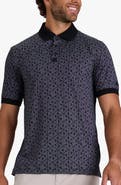 Bad Birdie Evolution Ridge Geo Print Performance Golf Polo