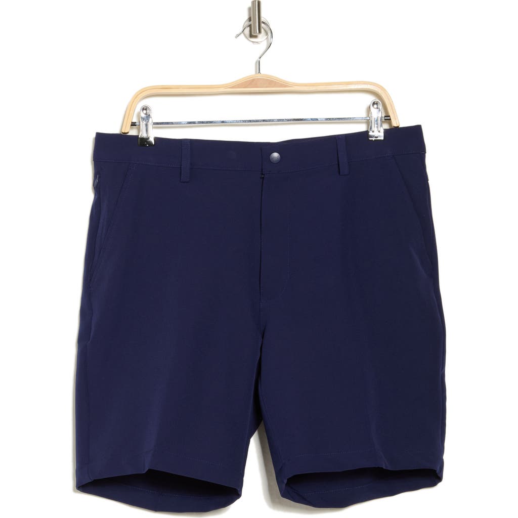 Greg Norman Stripe Stretch Seersucker Shorts