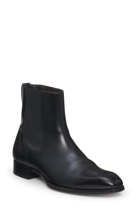 Elkan Cap Toe Chelsea Boot (Men)