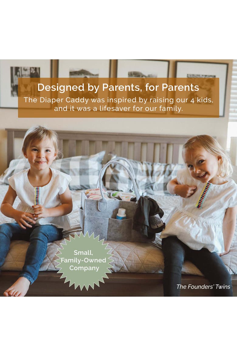 Diaper Caddy, Alternate, color, Gray