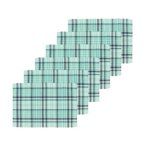 McKinley Plaid Placemats Set of 6