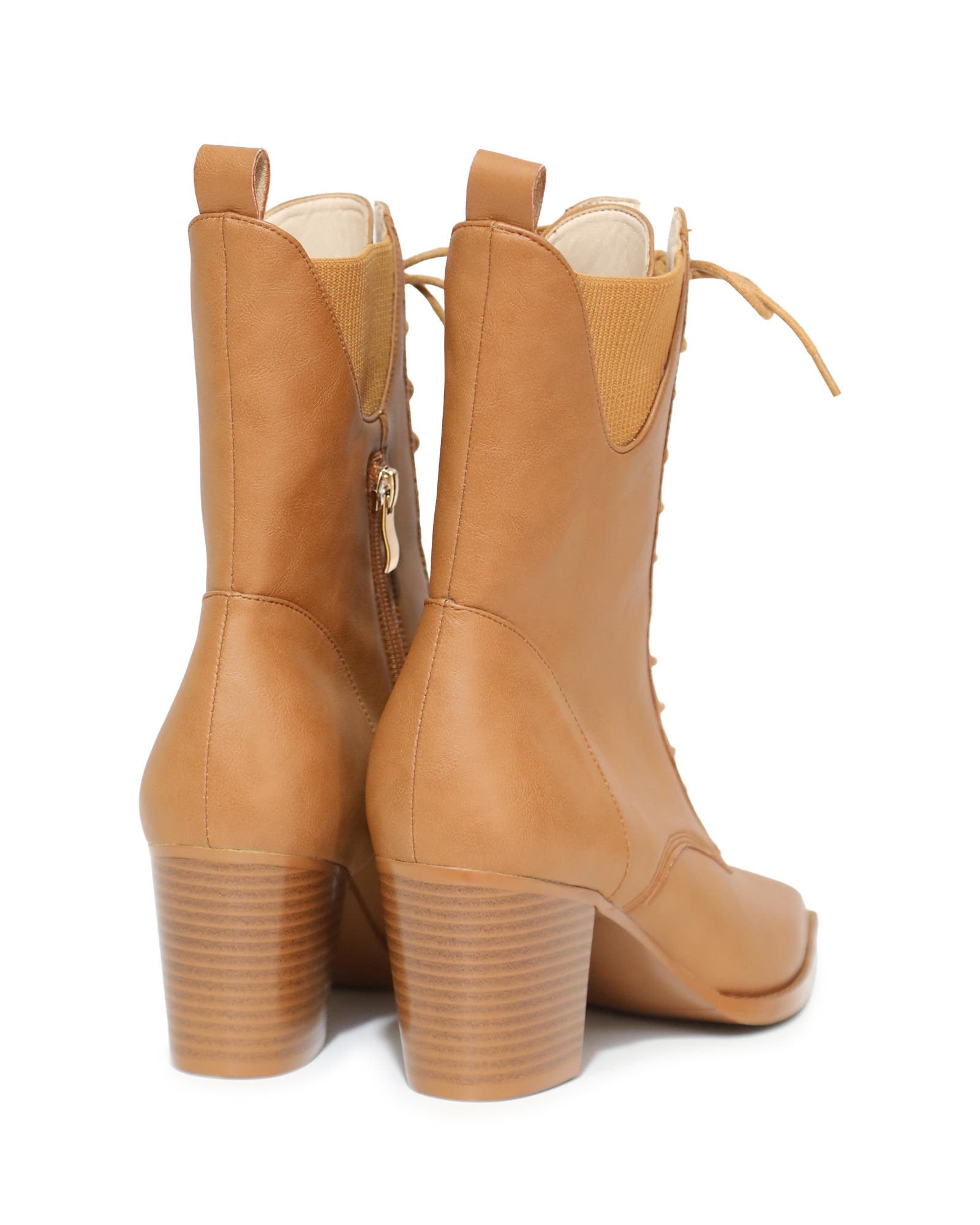 Jumping Ship Laced Boot, Alternate, color, Medium Brown