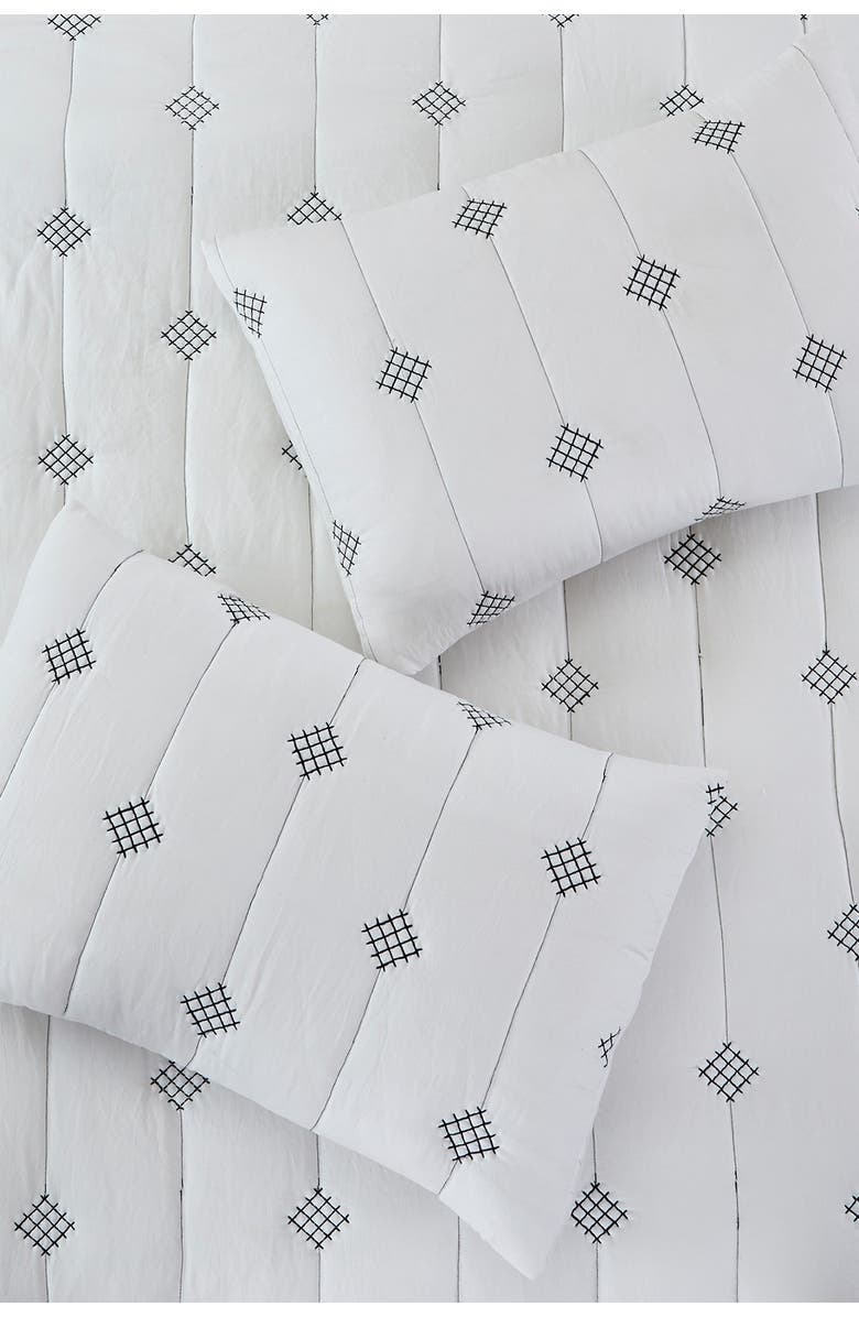 Modern Threads 5-Piece Embroidered Garment-Washed Comforter Set, Alternate, color,