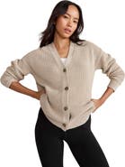 Haven Well Within Organic Cotton Shaker Stitch Cardigan
