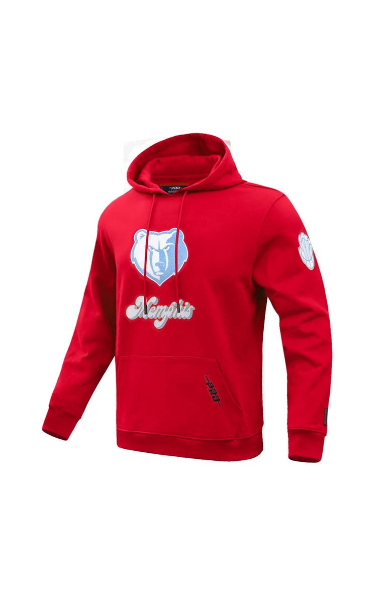 PRO STANDARD Men's Pro Standard Red Memphis Grizzlies 2024/25 City Edition Pullover Hoodie, Alternate, color, 