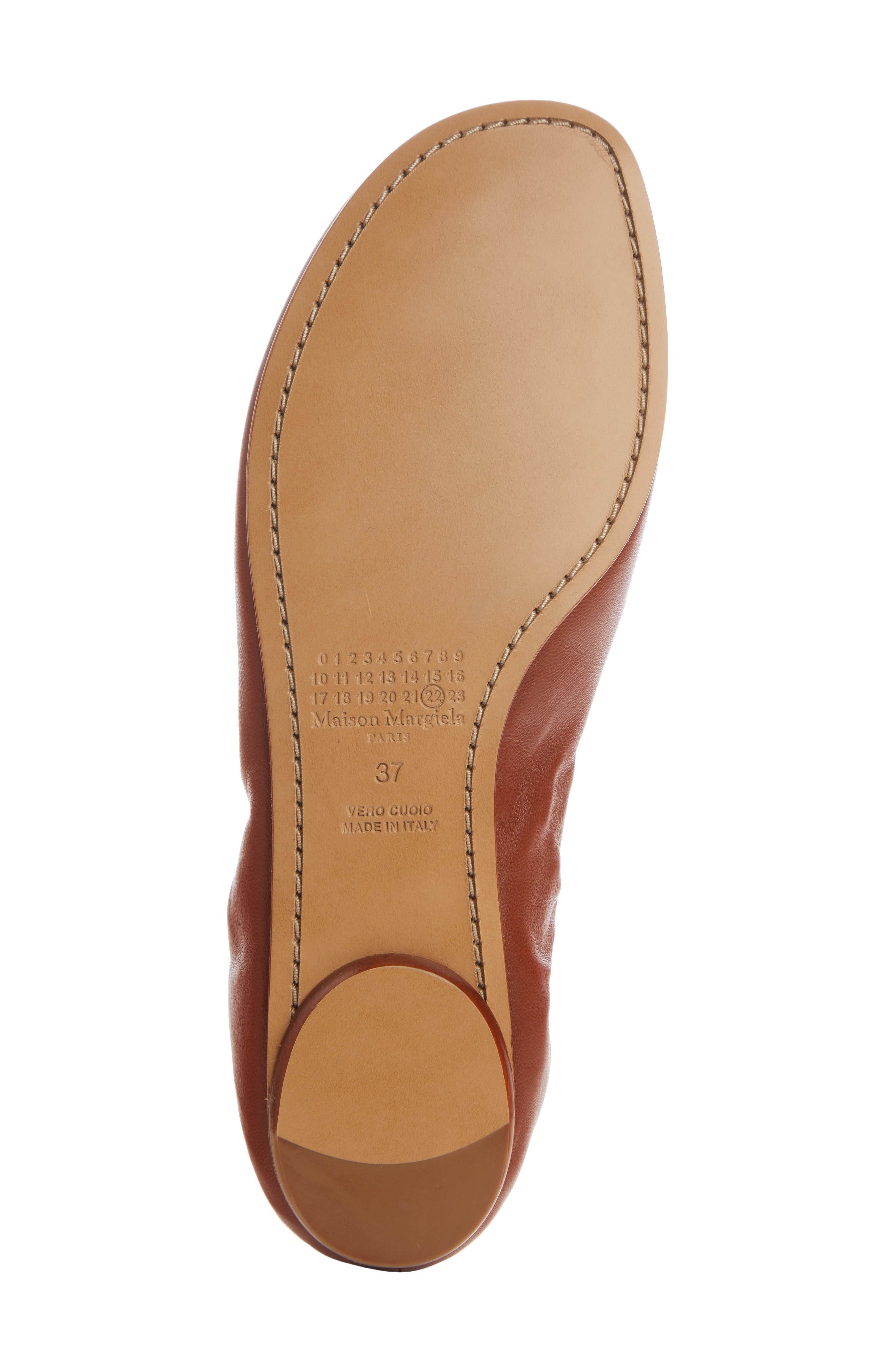 Maison Margiela Four-Stitch Scrunched Loafer, Alternate, color, 