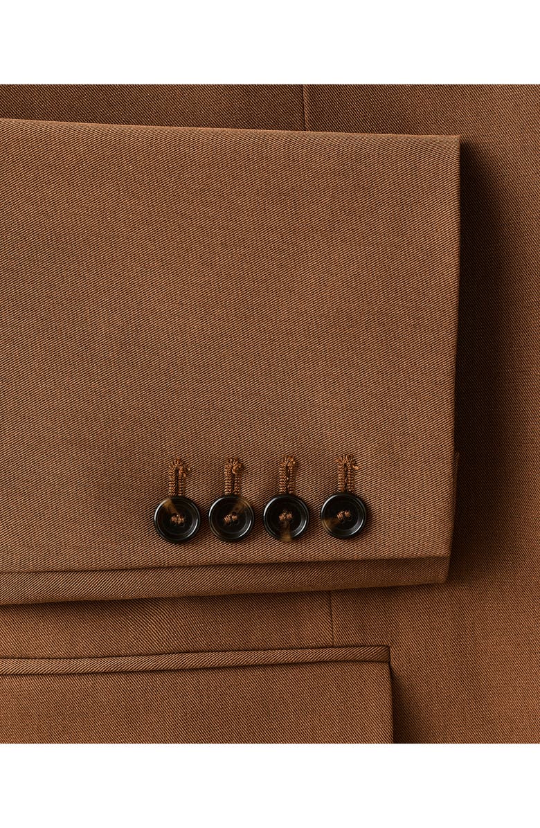 MANGO Milano Blazer, Alternate, color, Caramel