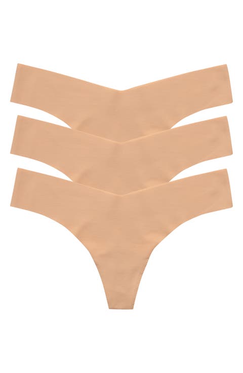 Classic Solid Thong 3-Pack