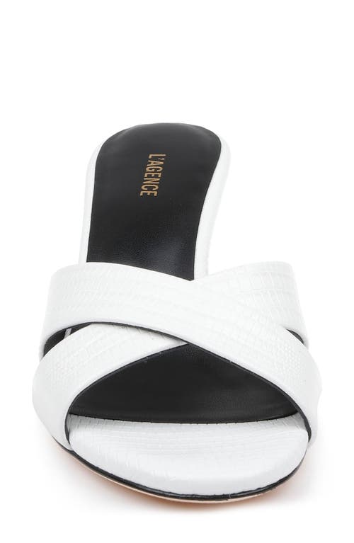 L AGENCE L'AGENCE AVELINE SLIDE SANDAL