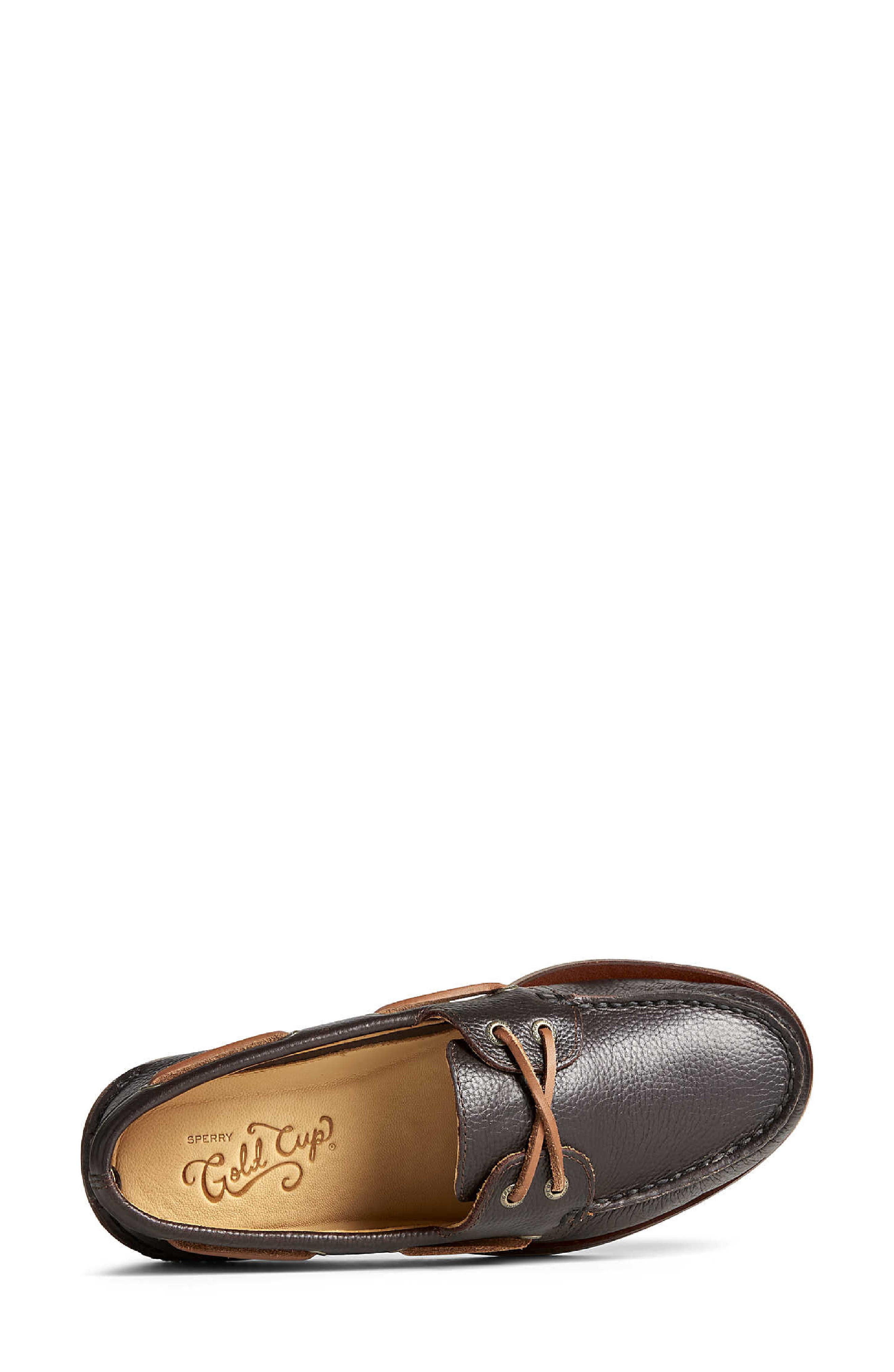 Sperry Gold Cup<sup>™</sup> Authentic Original<sup>™</sup> Tumbled Boat Shoe, Alternate, color, 