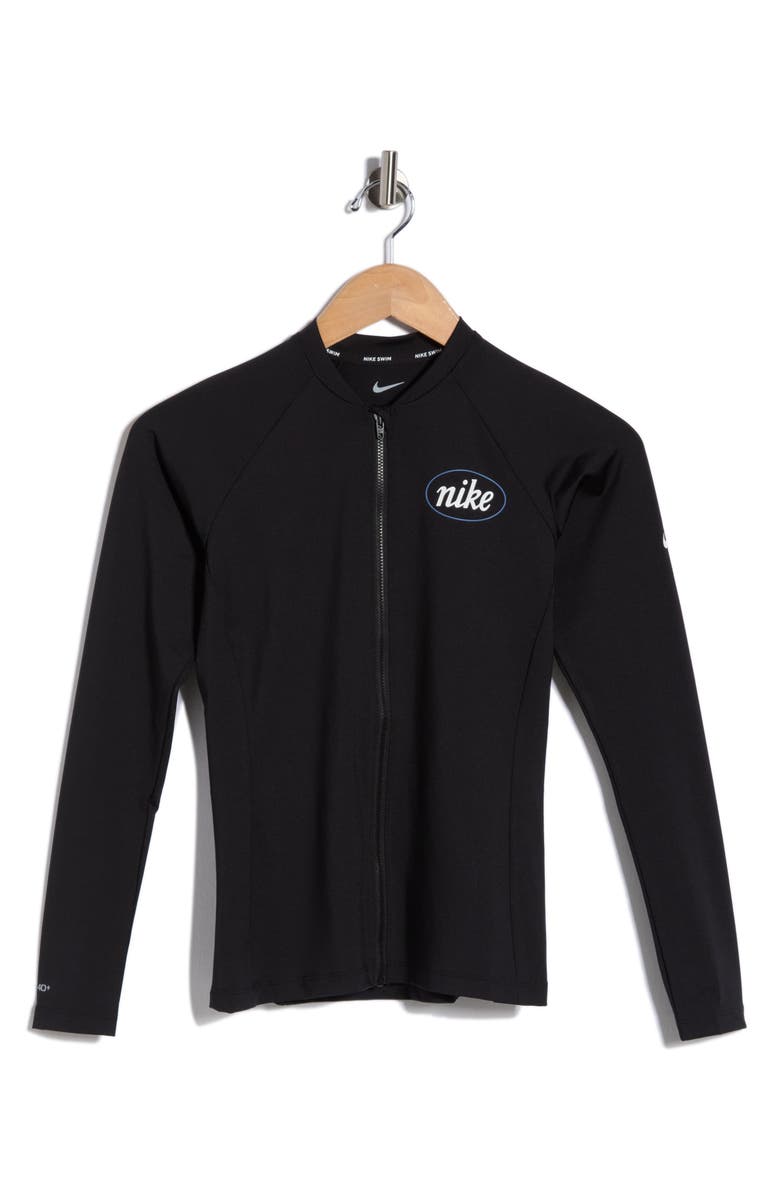 Nike Rash Guard, Main, color, Black