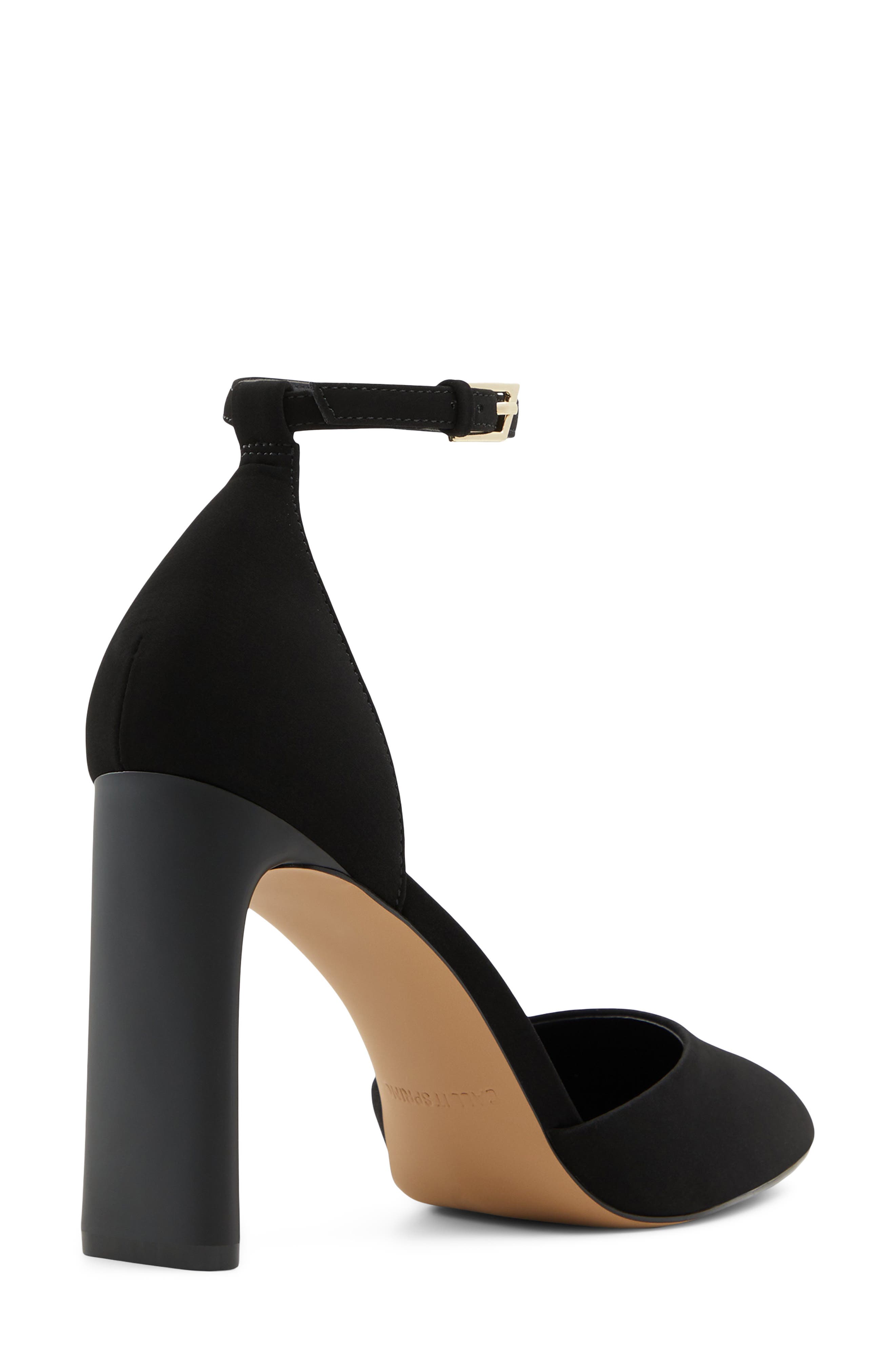 Call It Spring By Aldo Kimmie Ankle Strap Pump, Alternate, color, Black