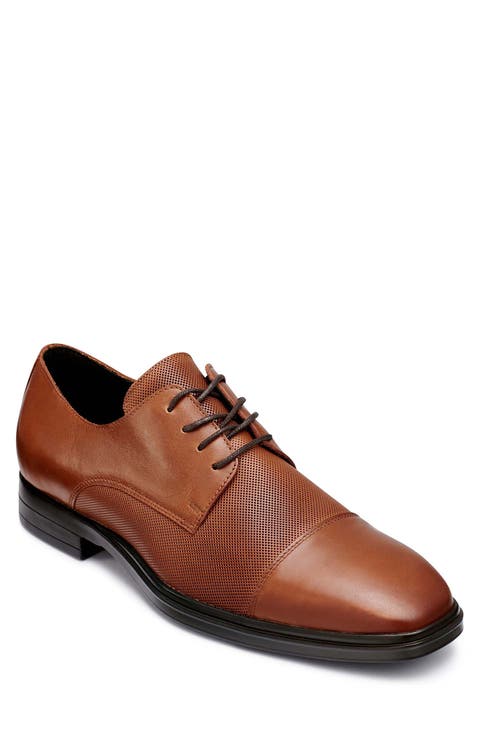 Leather Cap Toe Derby (Men)