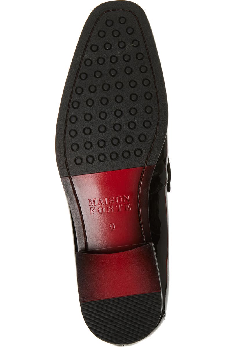 Maison Forte Kashmir Patent Leather Slip-On Shoe, Alternate, color,