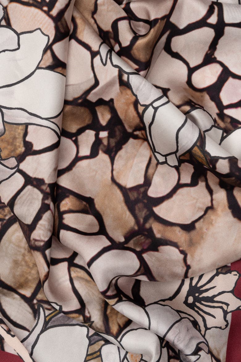 Tiffany - Long Silk Scarf for Women, Alternate, color, Forest Oak