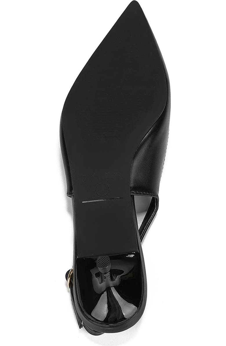 BERNESS Christina Pointed Toe Slingback Pump, Alternate, color, Black