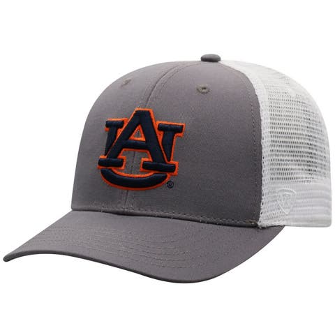 Men's Top of the World Gray Auburn Tigers Trucker Adjustable Hat