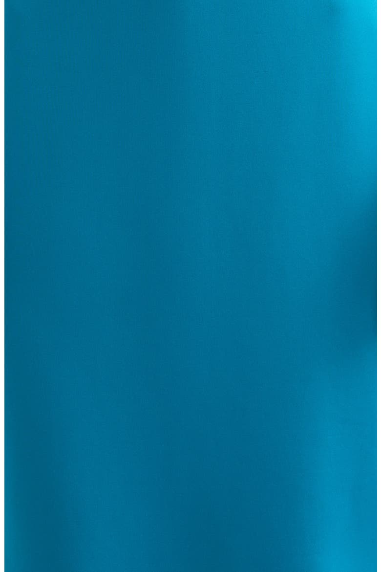 Pleated Off the Shoulder Cocktail Dress, Alternate, color, OCEAN